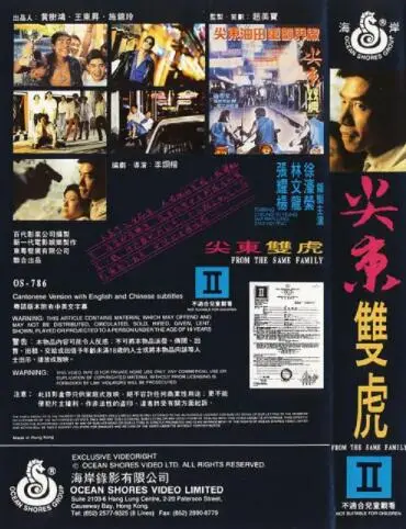 香港黑帮传奇：尖东双虎的动作与兄弟情深较量